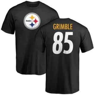 Xavier Grimble Pittsburgh Steelers Name & Number Logo T-Shirt - Black