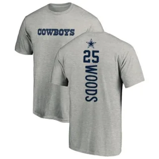 Xavier Woods Dallas Cowboys Backer T-Shirt - Ash