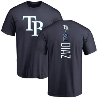 Yandy Diaz Tampa Bay Rays Backer T-Shirt - Navy