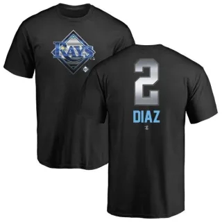 Yandy Diaz Tampa Bay Rays Midnight Mascot T-Shirt - Black