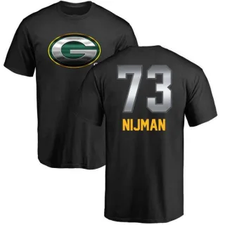 Yosh Nijman Green Bay Packers Midnight Mascot T-Shirt - Black