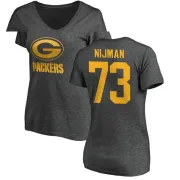 Yosh Nijman Women's Green Bay Packers One Color T-Shirt - Ash