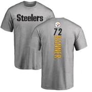 Zach Banner Pittsburgh Steelers Backer T-Shirt - Ash