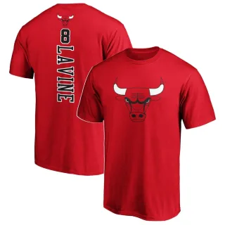 Zach LaVine Chicago Bulls Red Backer T-Shirt