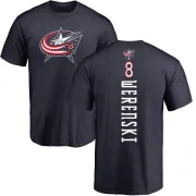 Zach Werenski Columbus Blue Jackets Backer T-Shirt - Navy