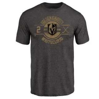 Zach Whitecloud Vegas Golden Knights Insignia Tri-Blend T-Shirt - Black