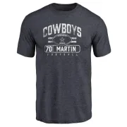 Zack Martin Dallas Cowboys Flanker Tri-Blend T-Shirt - Navy