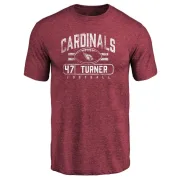 Zeke Turner Arizona Cardinals Flanker Tri-Blend T-Shirt - Maroon