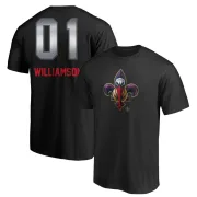 Zion Williamson New Orleans Pelicans Black Midnight Mascot T-Shirt